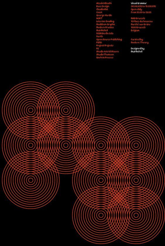 运用点线面元素的现代海报设计与网站建设